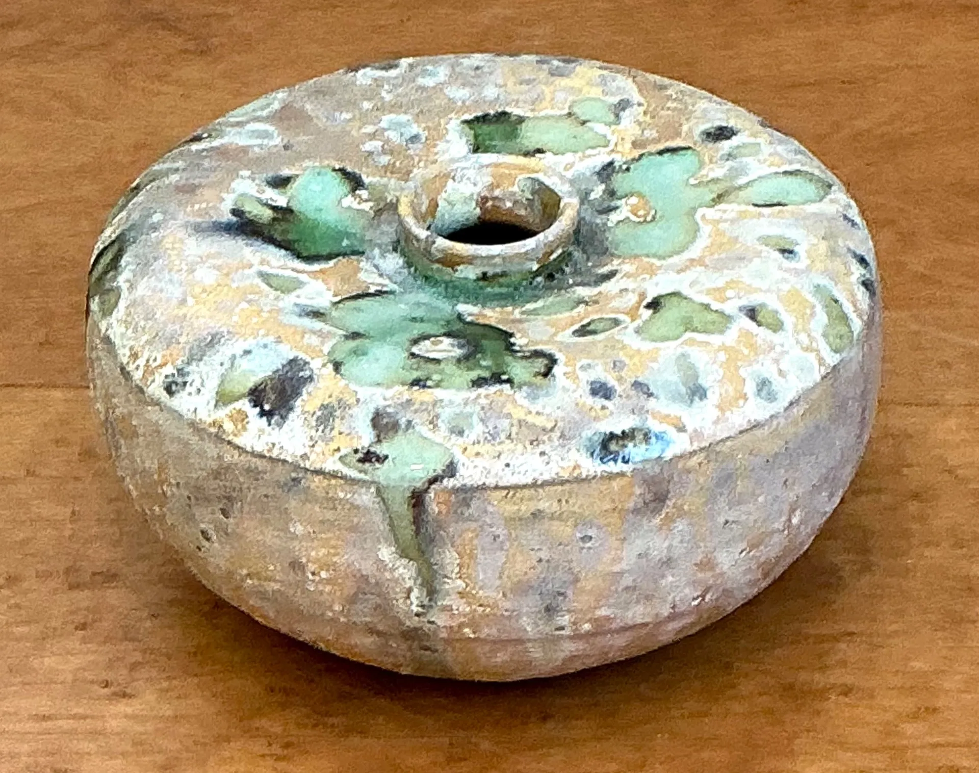 Vintage Abstract Ceramic Vessel — additional photo 5