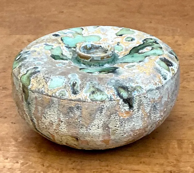 Vintage Abstract Ceramic Vessel — additional photo 4