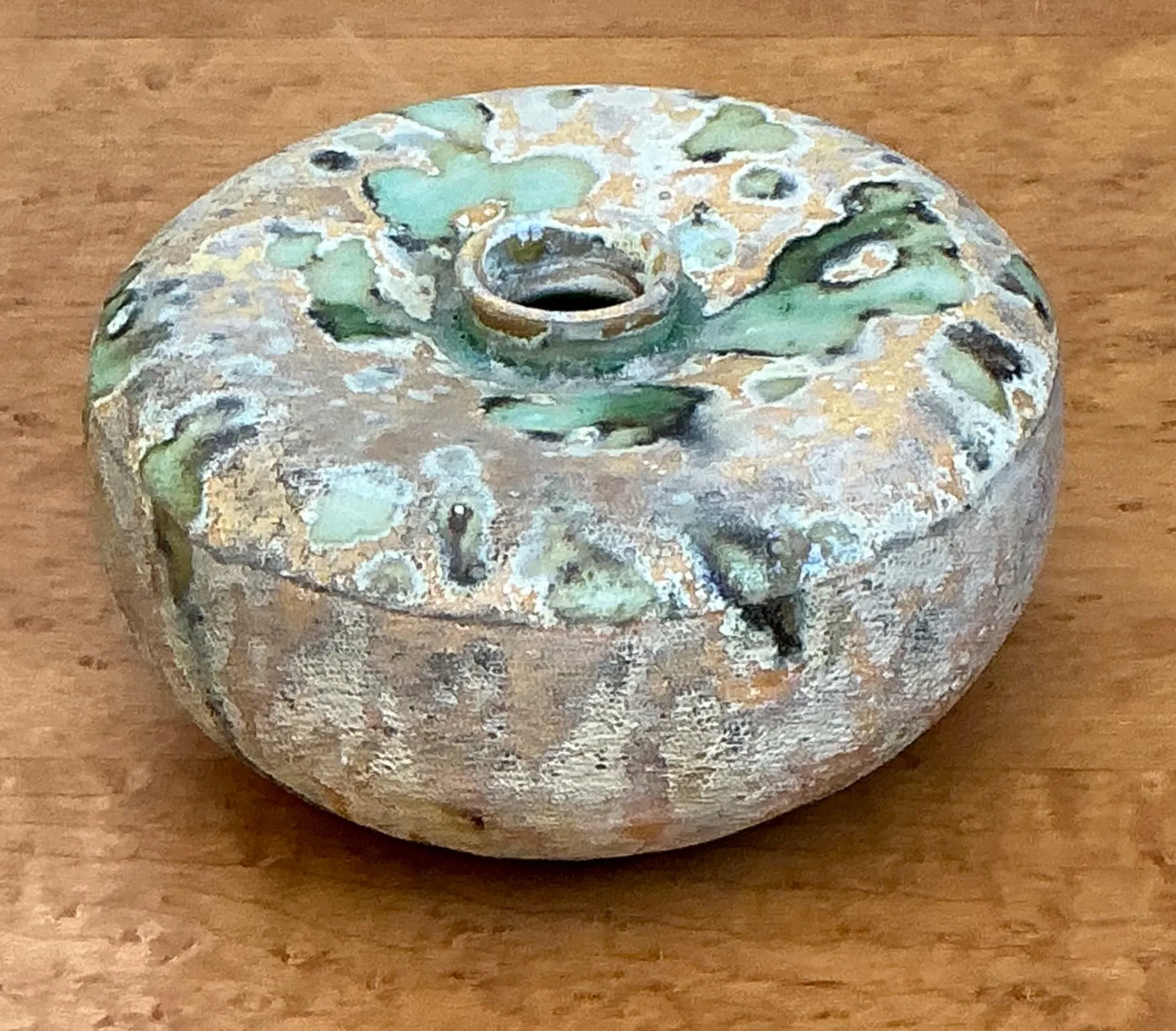 Vintage Abstract Ceramic Vessel — additional photo 6