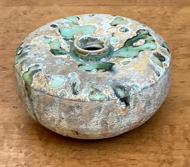 Vintage Abstract Ceramic Vessel — additional photo 6