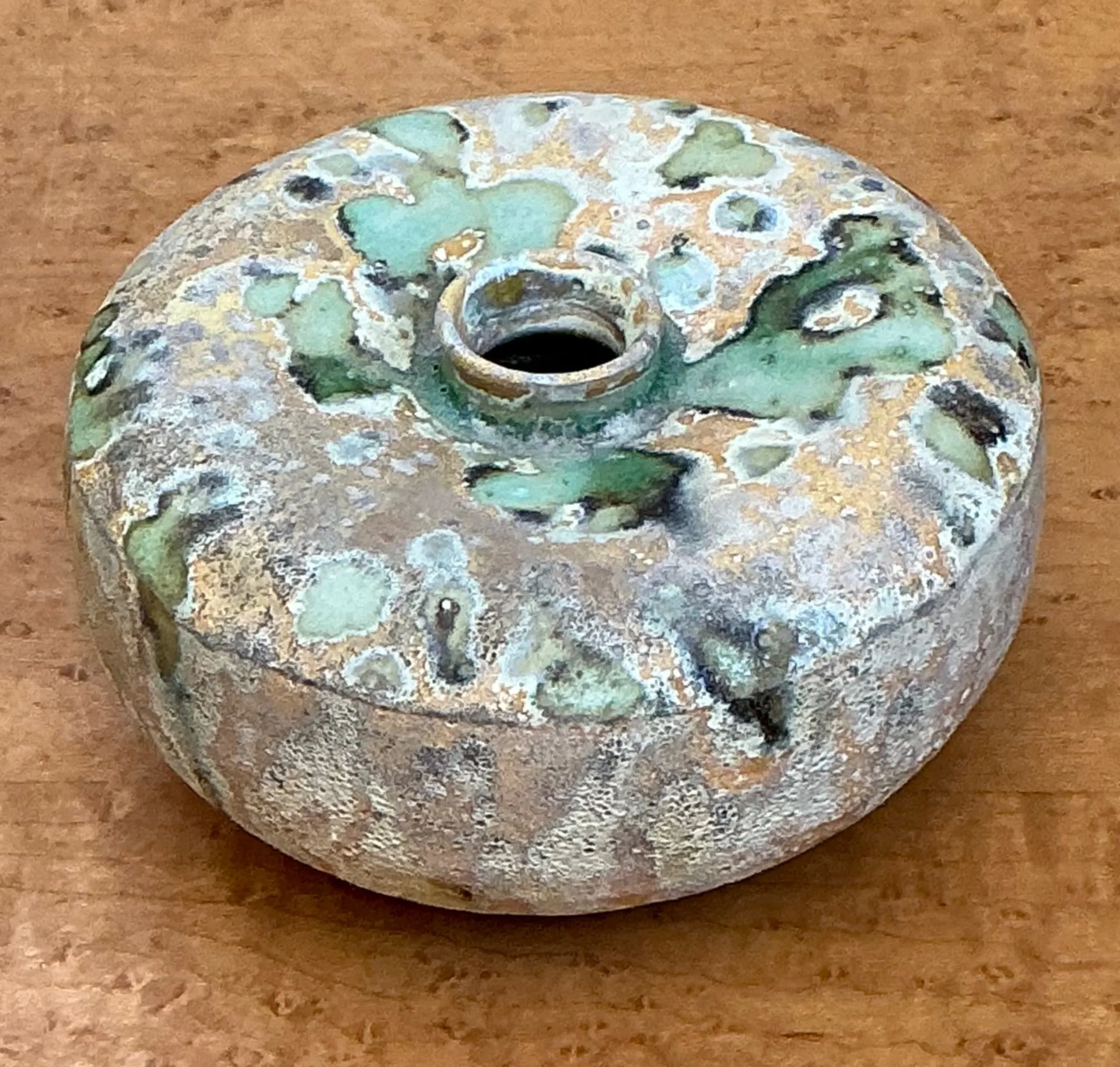 Vintage Abstract Ceramic Vessel — additional photo 8