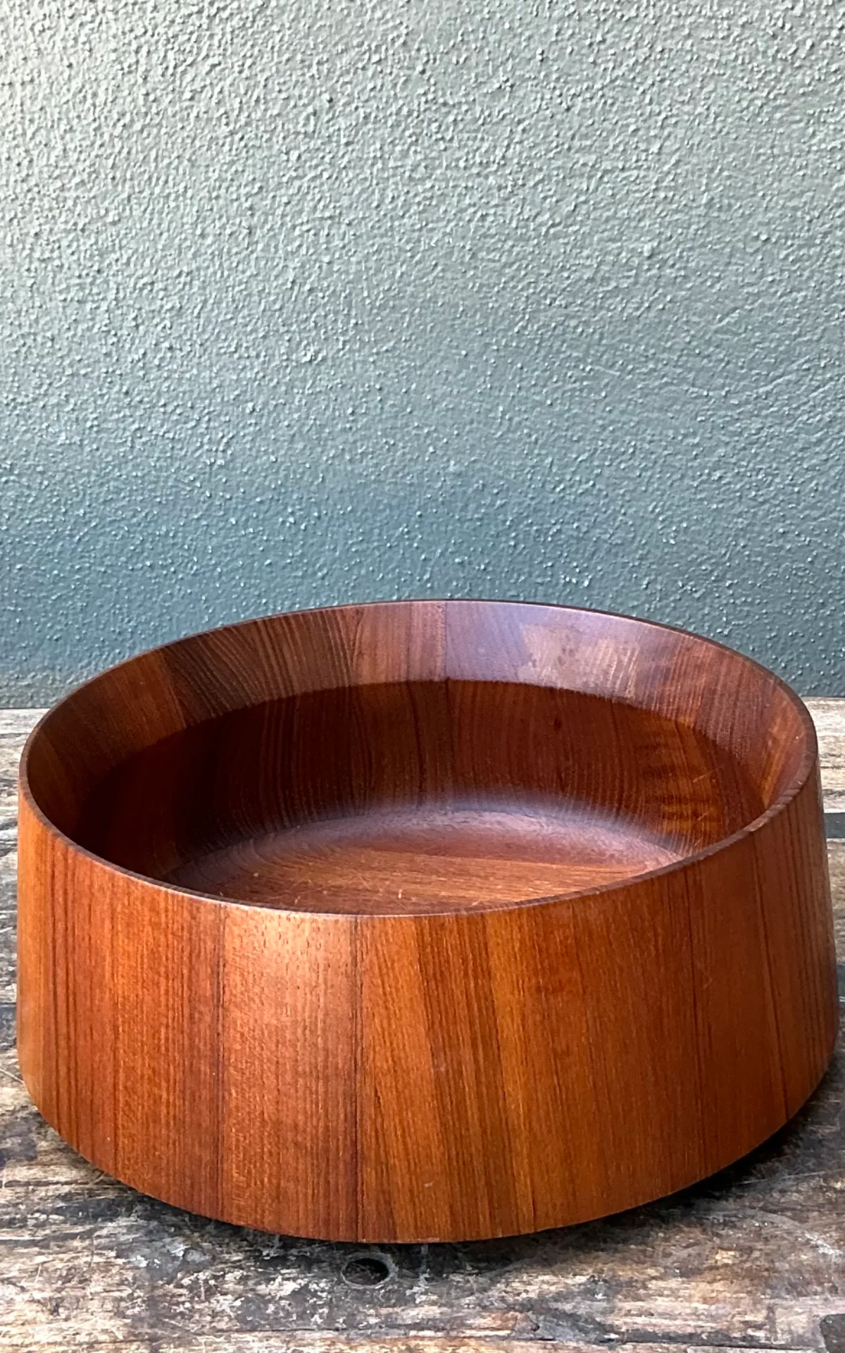 Vintage Nambe Teak Wood Salad Bowl — additional photo 5