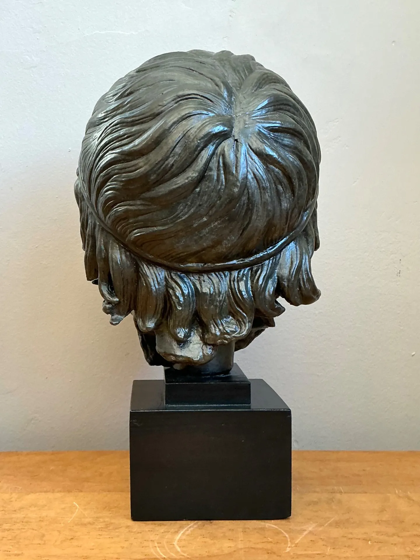 Vintage Bronze Classical Bust Sculpture Of Sophocles — additional photo 2