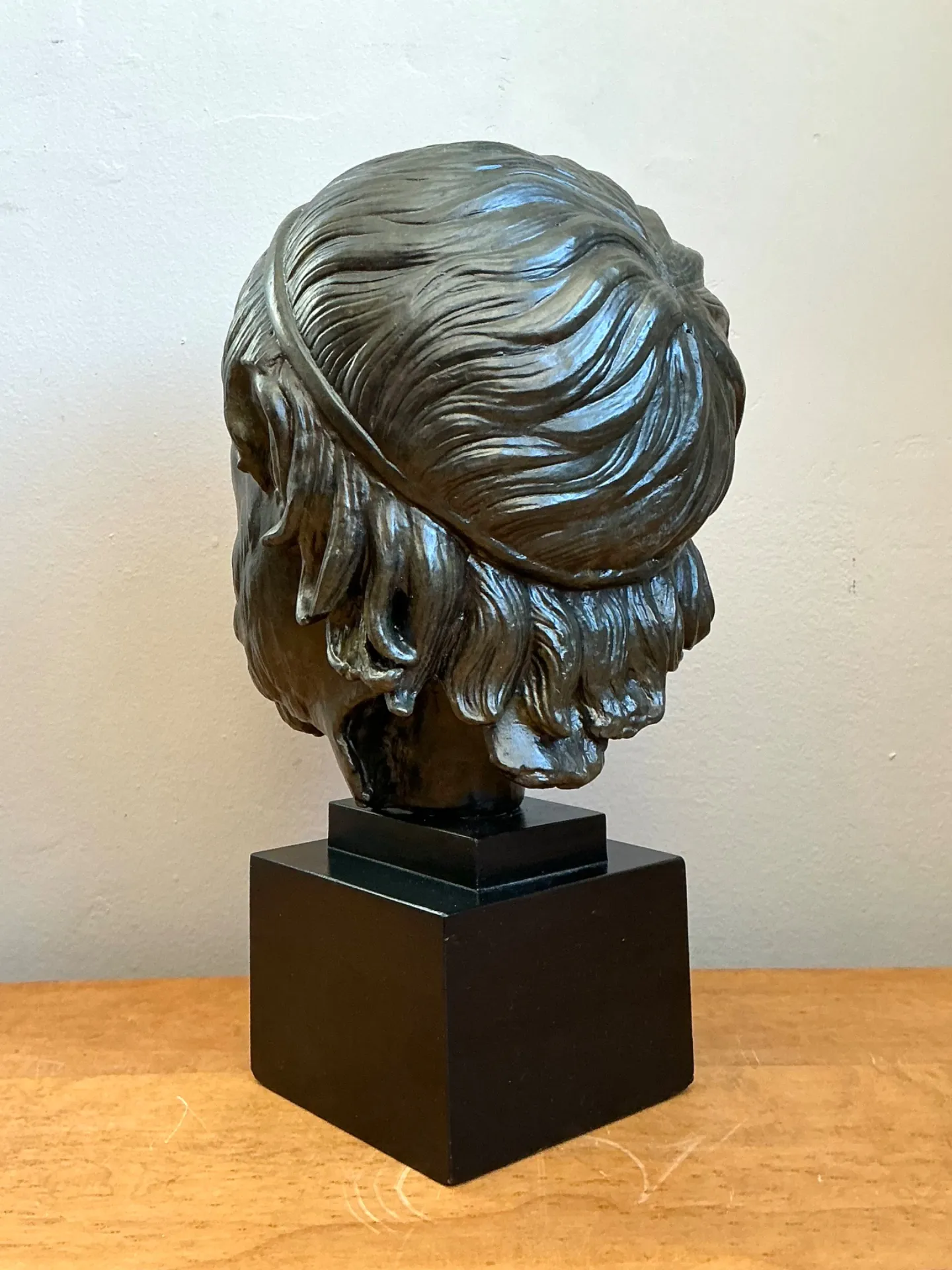 Vintage Bronze Classical Bust Sculpture Of Sophocles — additional photo 4