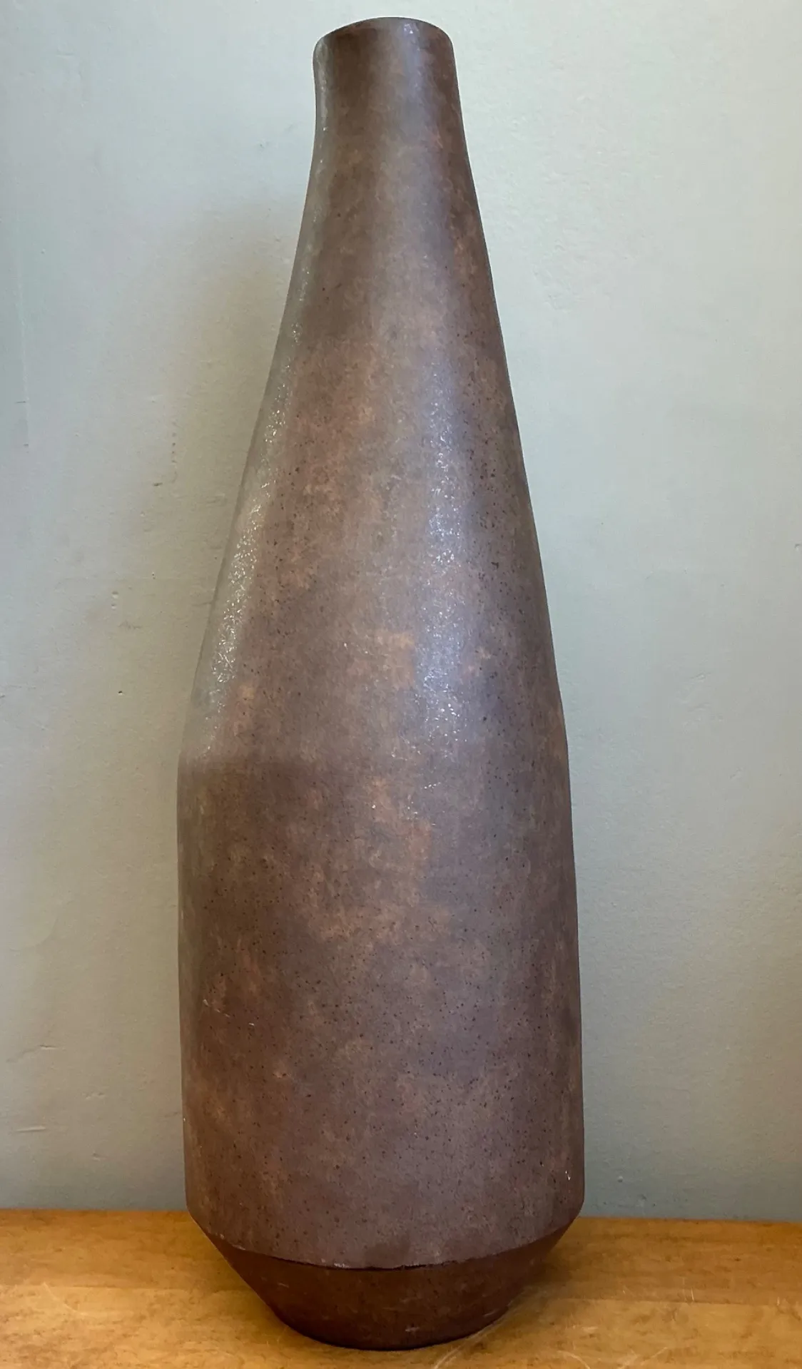 Vintage Tall Earthenware Vessel — additional photo 4