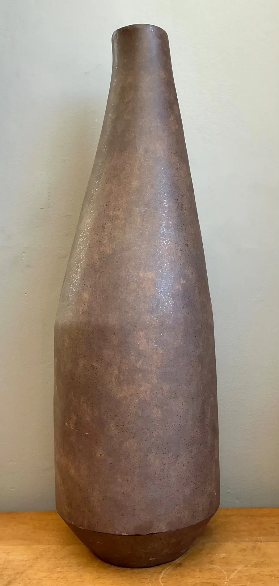 Vintage Tall Earthenware Vessel — additional photo 5