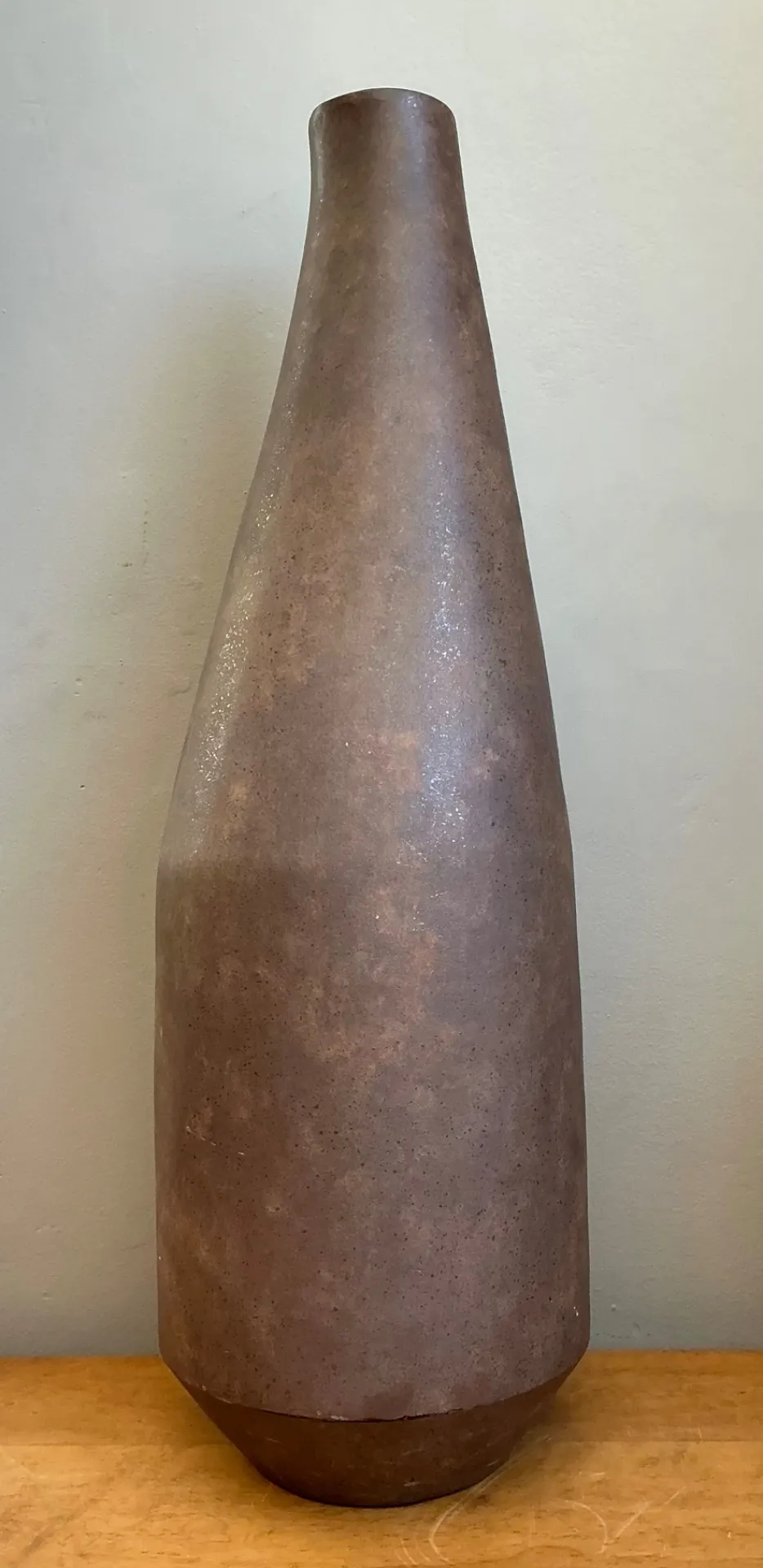 Vintage Tall Earthenware Vessel — additional photo 6