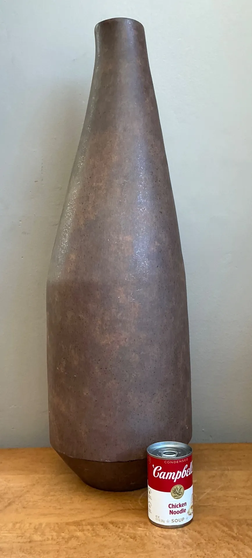 Vintage Tall Earthenware Vessel — additional photo 2