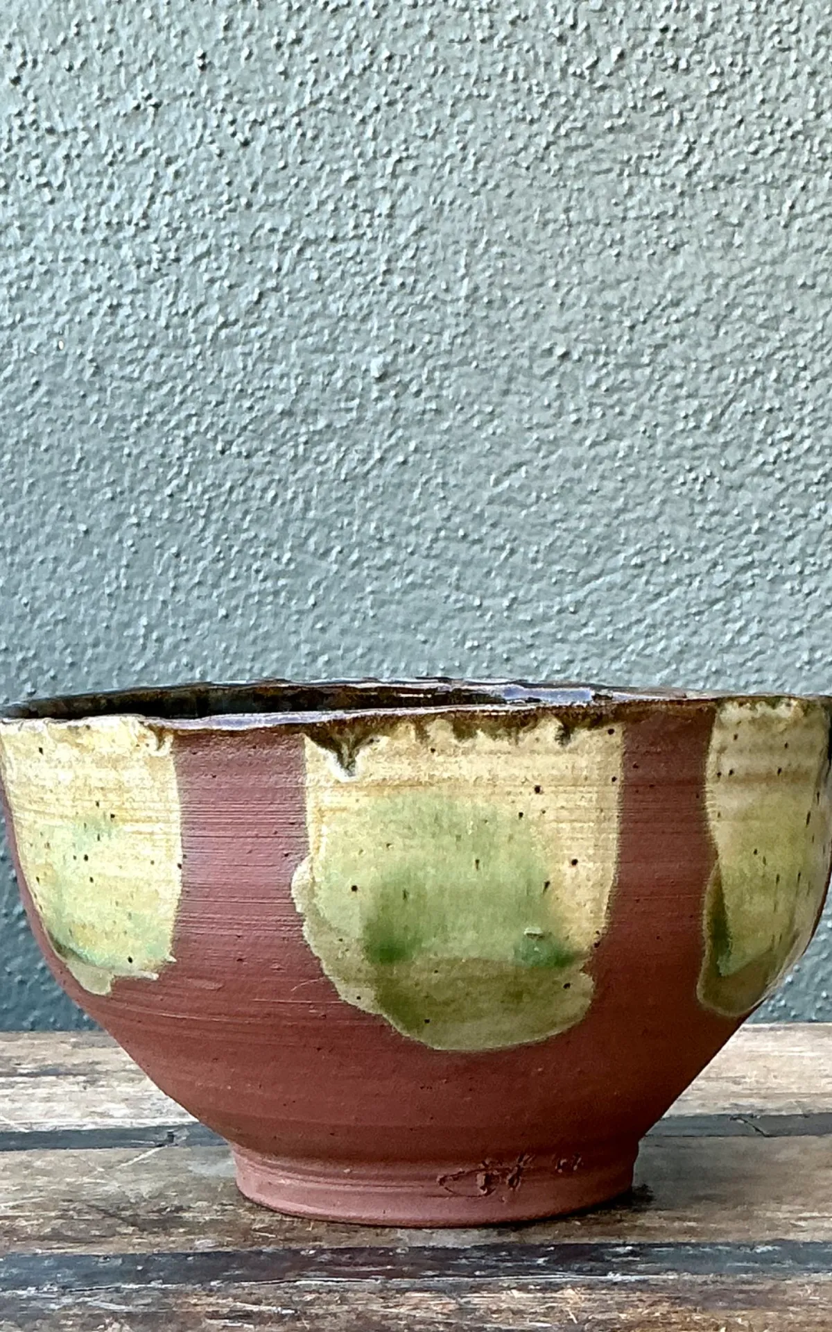 Vintage Handcrafted Studio Pottery Bowl — additional photo 3