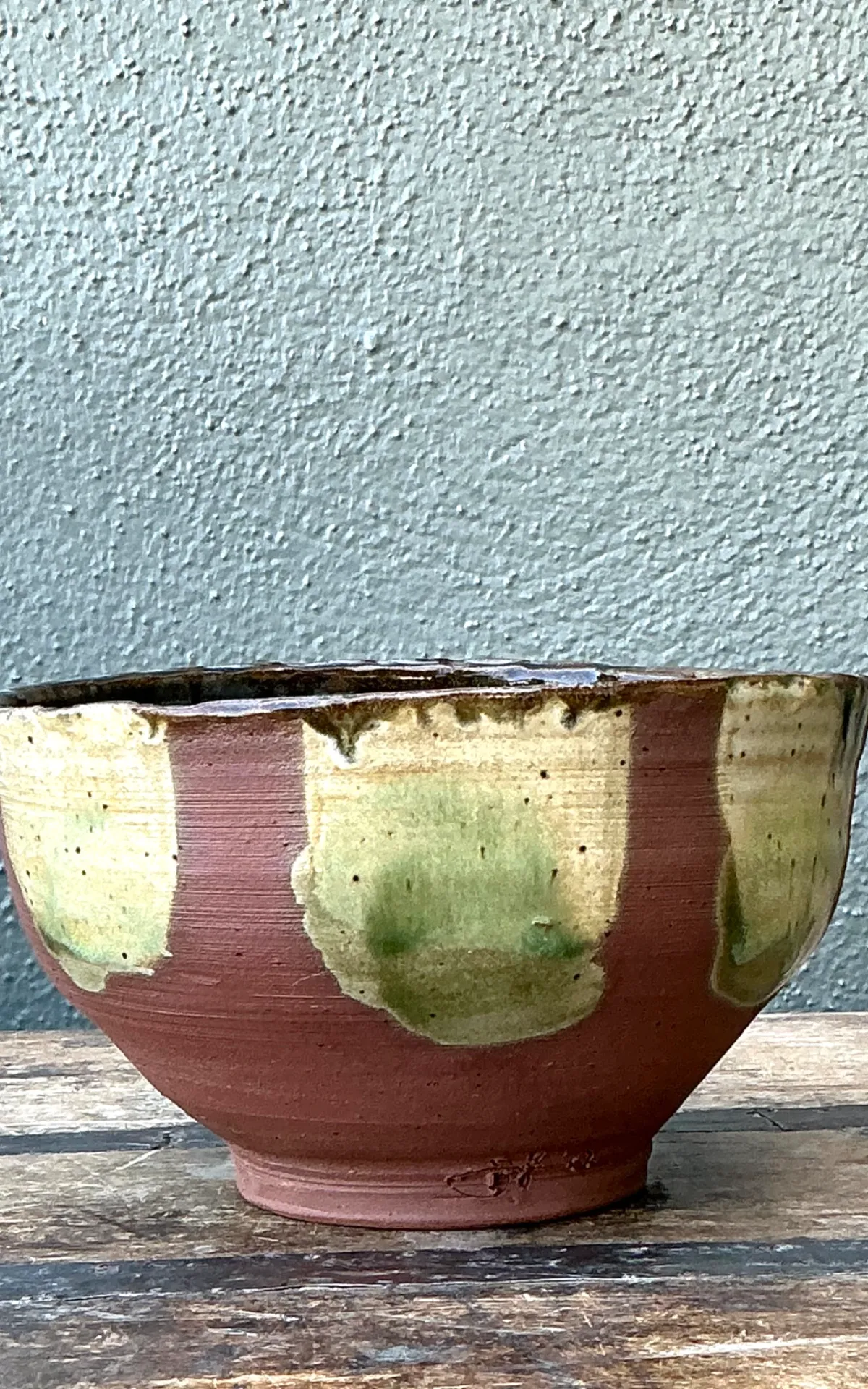 Vintage Handcrafted Studio Pottery Bowl — additional photo 5