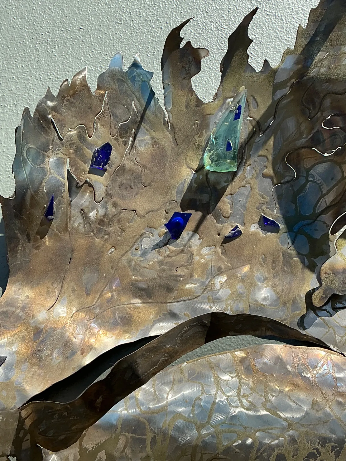 Vintage Metal Sailfish Wall Sculpture — additional photo 8