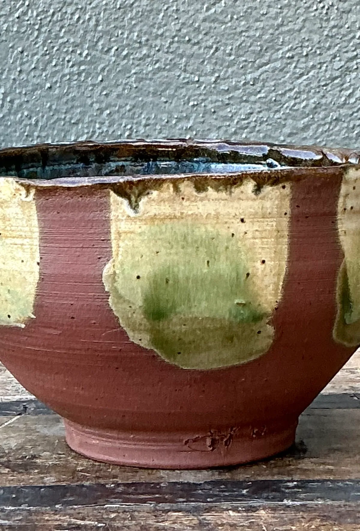 Vintage Handcrafted Studio Pottery Bowl — additional photo 8