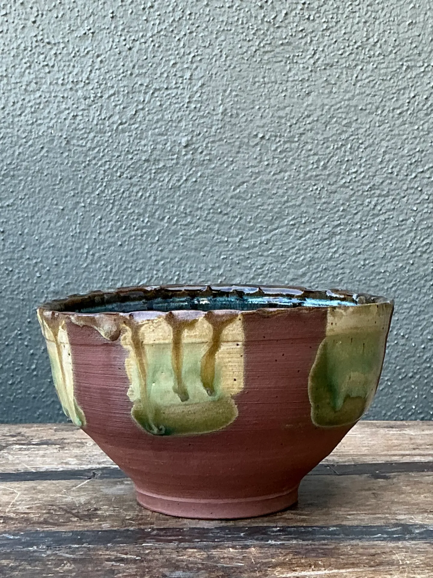 Vintage Handcrafted Studio Pottery Bowl — additional photo 4