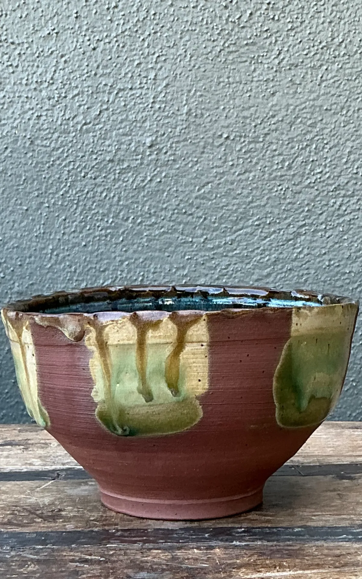 Vintage Handcrafted Studio Pottery Bowl — additional photo 4