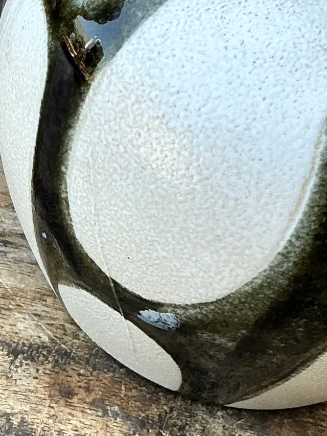 Vintage Abstract Design Ceramic Vase — additional photo 6