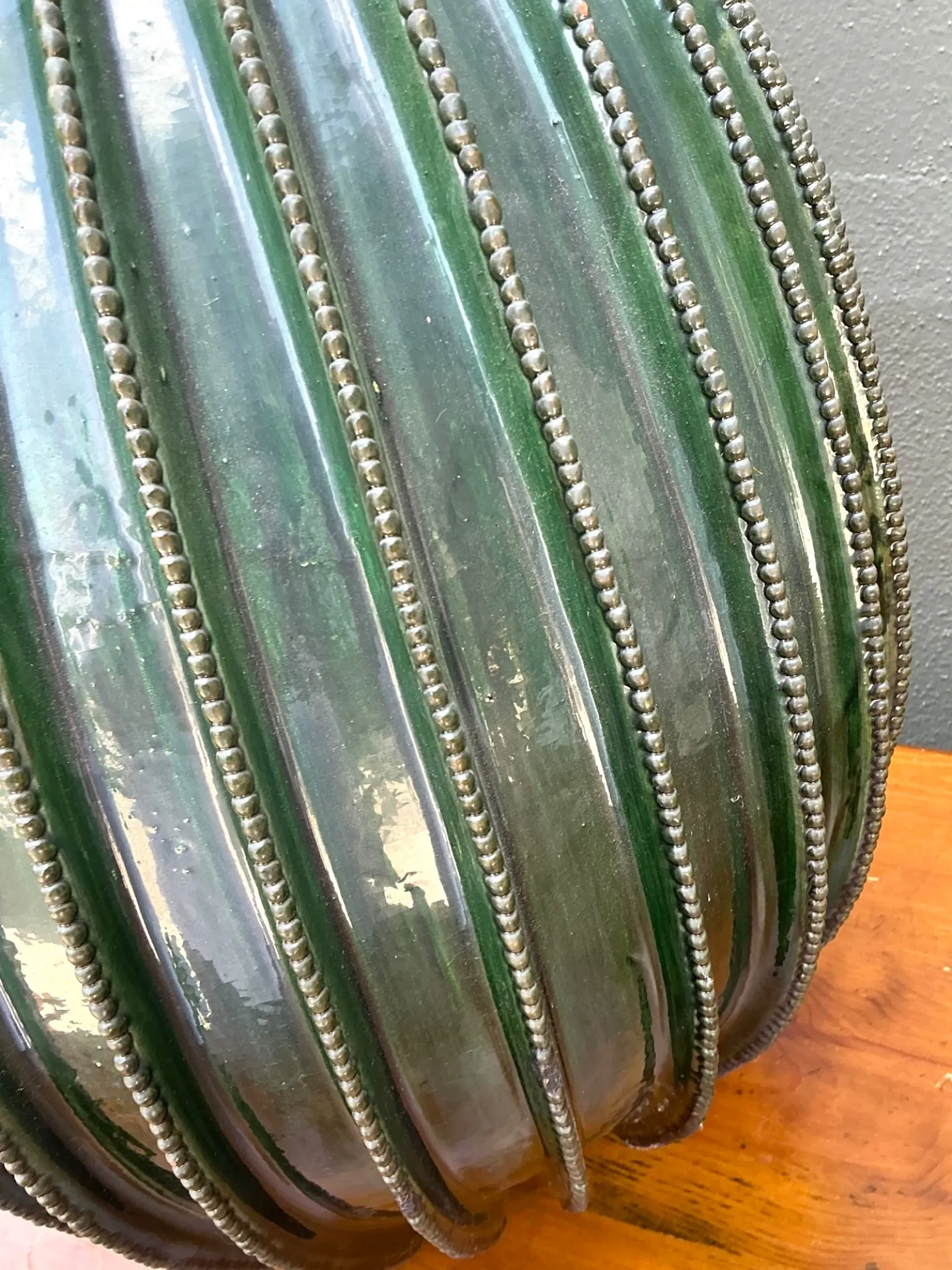 Vintage Hilario Alejo Madrigal Glazed Terracotta Pineapple — additional photo 6