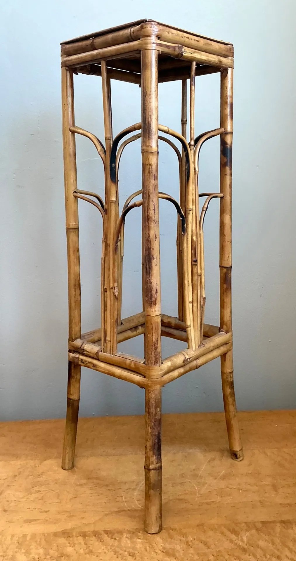 Vintage Bamboo Plant Stand — additional photo 1