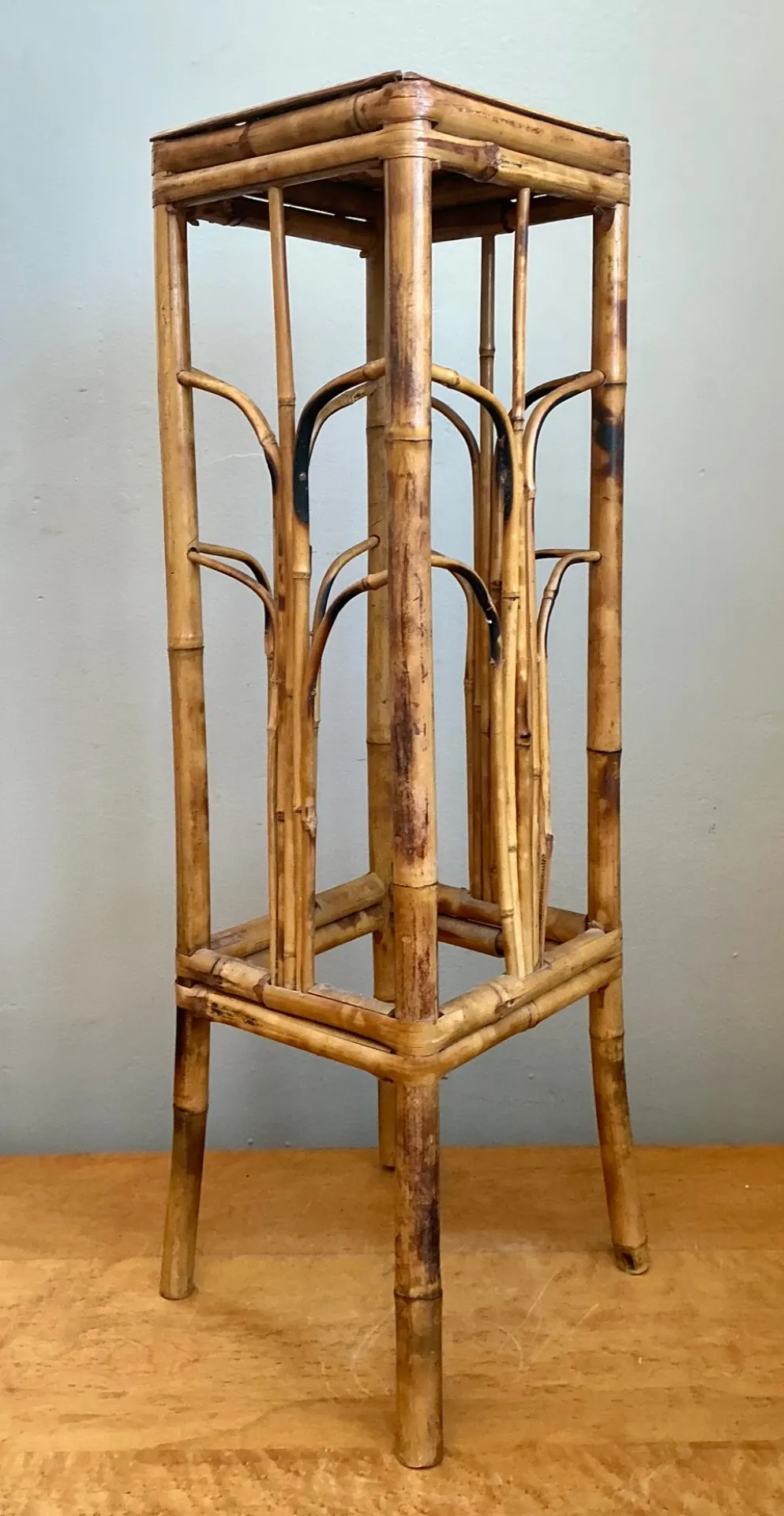 Vintage Bamboo Plant Stand — additional photo 6