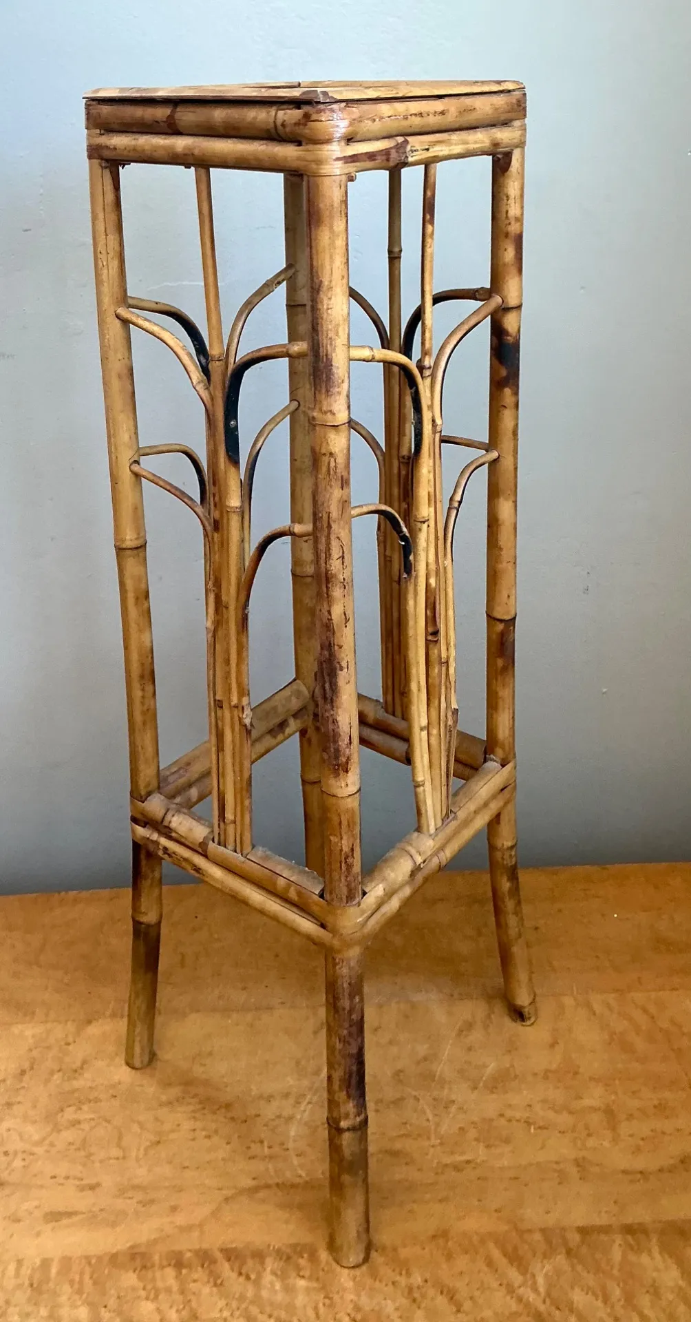 Vintage Bamboo Plant Stand — additional photo 3