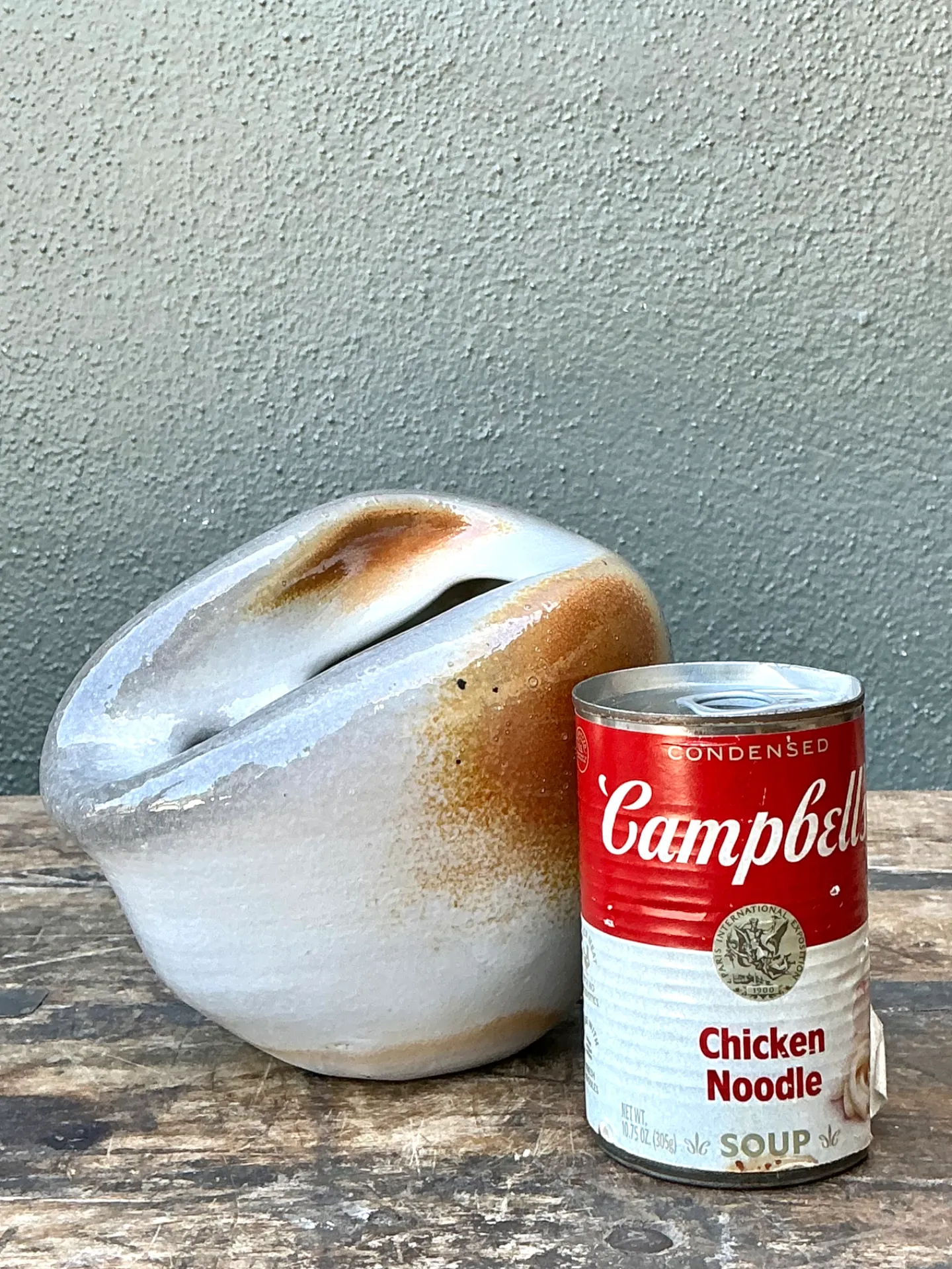 Vintage Biomorphic Studio Pottery Vase — additional photo 6