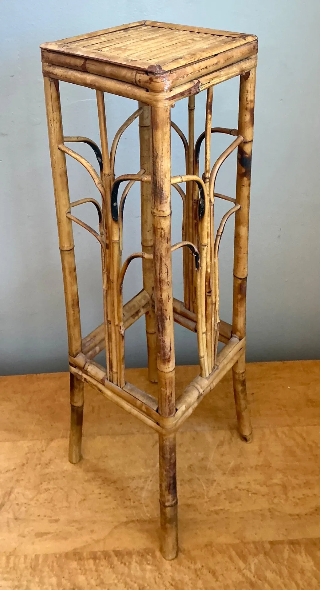 Vintage Bamboo Plant Stand — additional photo 2