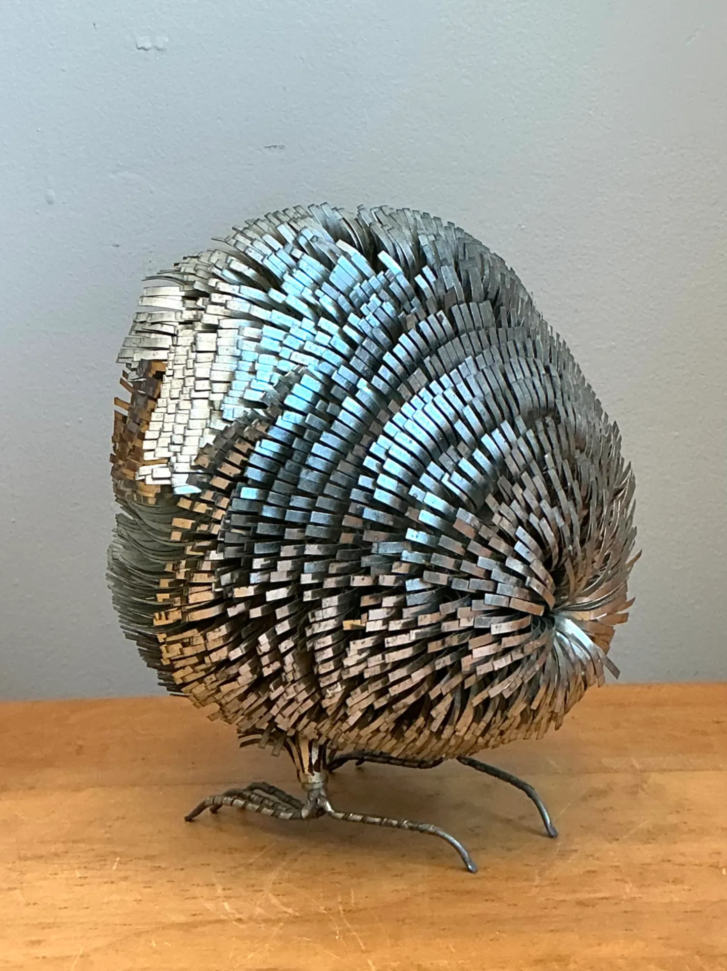 Sergio Bustamante Metal Owl Sculpture — additional photo 6