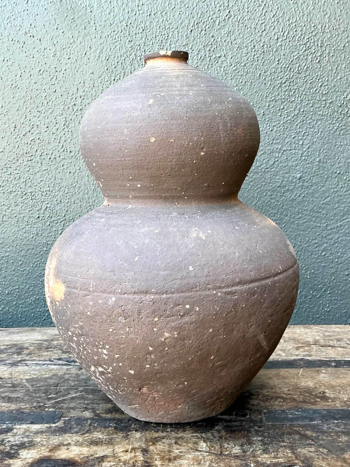 Vintage Double Gourd Ceramic Vase — additional photo 6