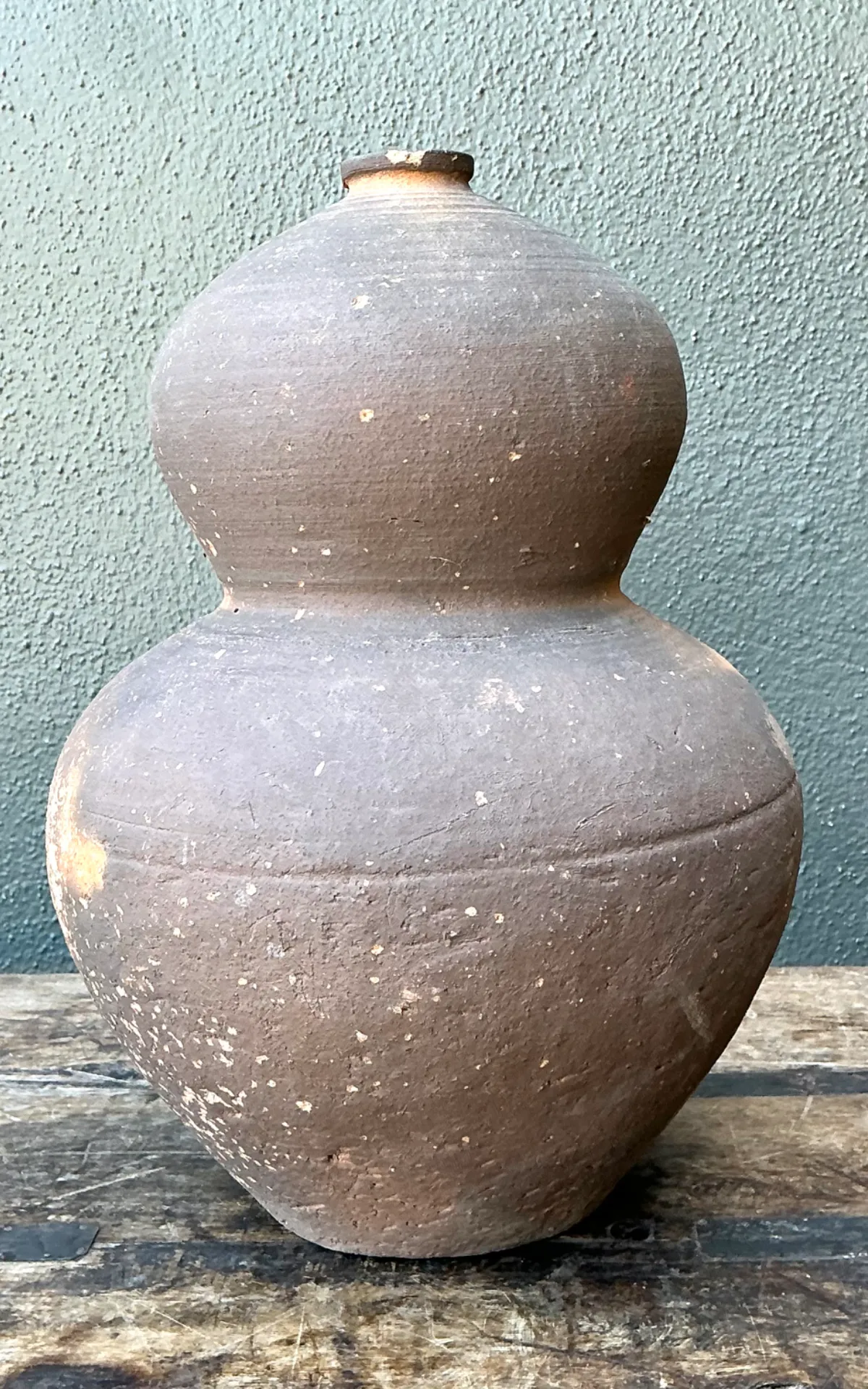 Vintage Double Gourd Ceramic Vase — additional photo 6