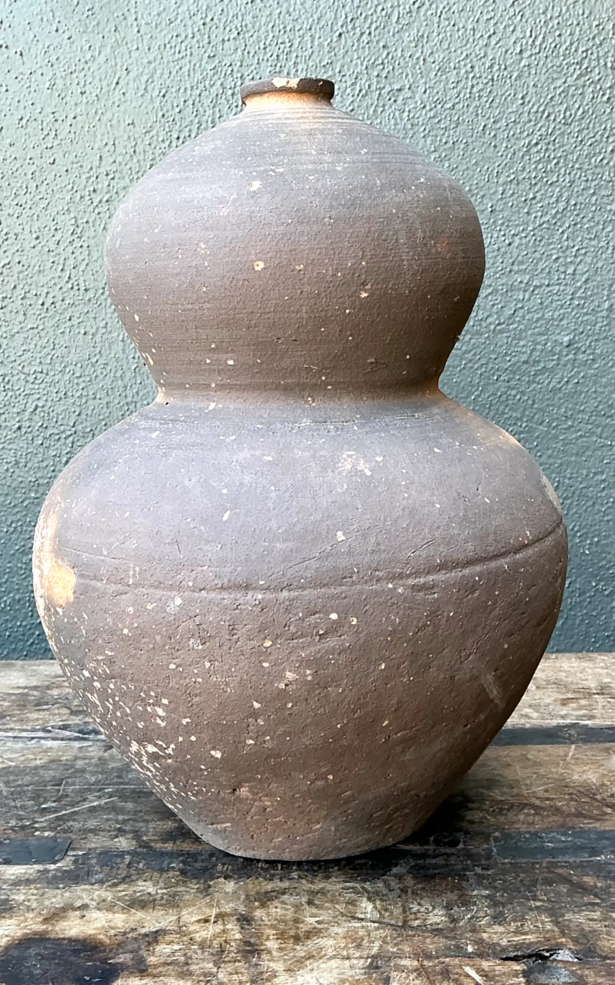 Vintage Double Gourd Ceramic Vase — additional photo 8