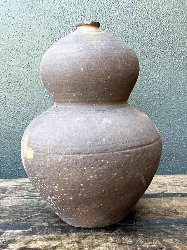 Vintage Double Gourd Ceramic Vase — additional photo 4