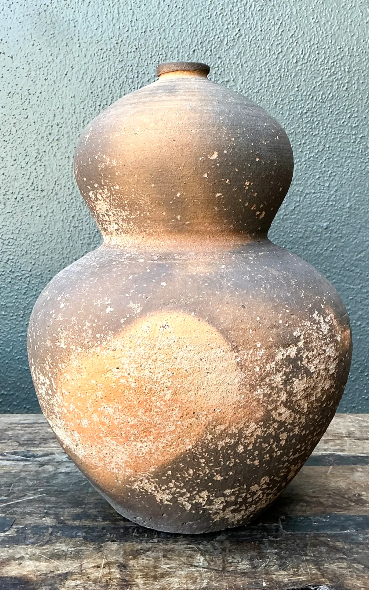 Vintage Double Gourd Ceramic Vase — additional photo 7