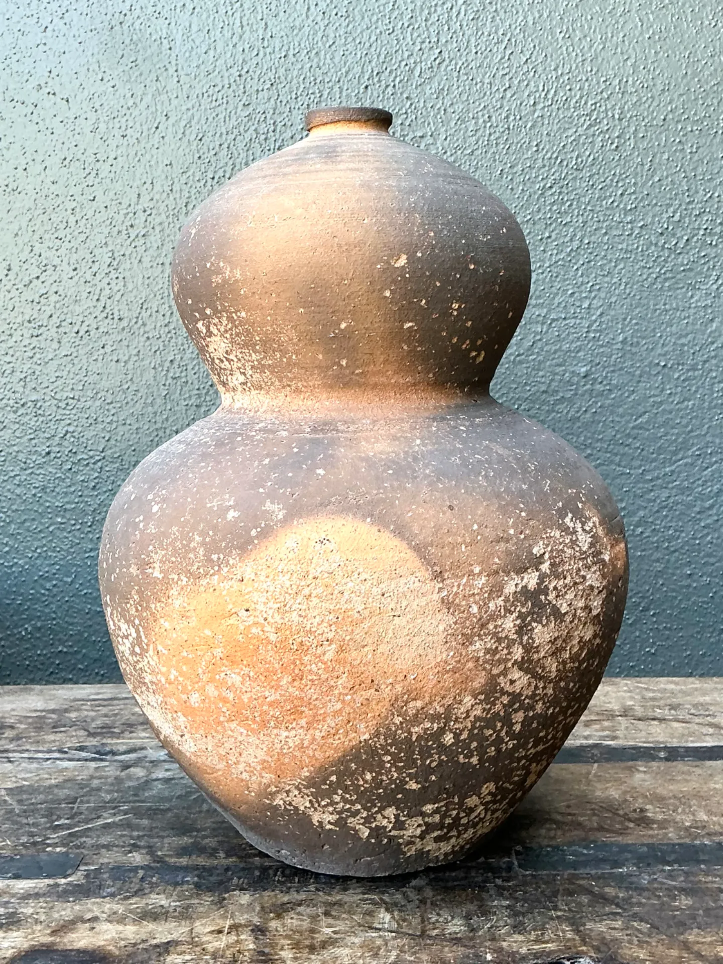 Vintage Double Gourd Ceramic Vase — additional photo 3