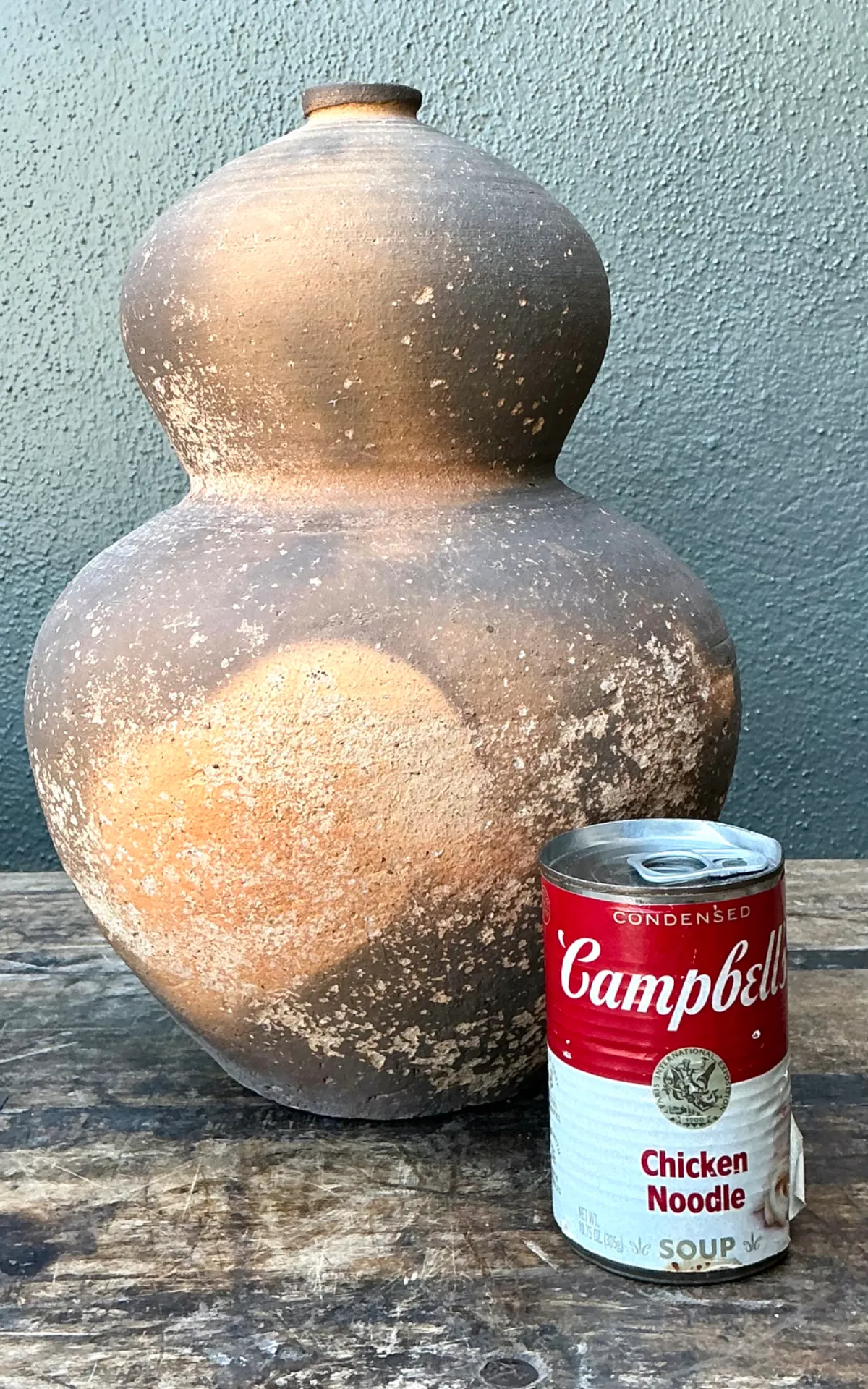 Vintage Double Gourd Ceramic Vase — additional photo 2
