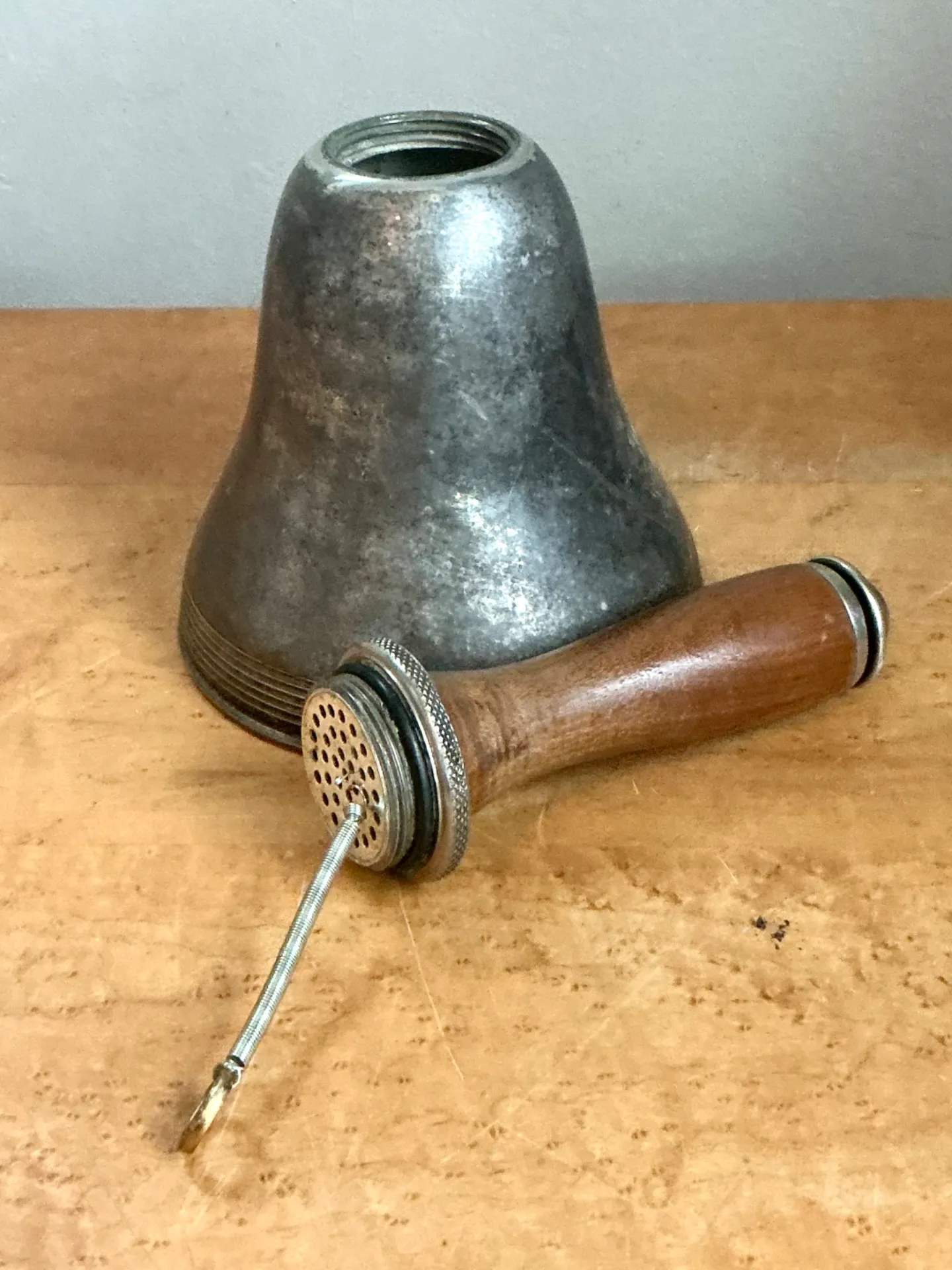 Vintage Nautical Bell Cocktail Shaker — additional photo 5