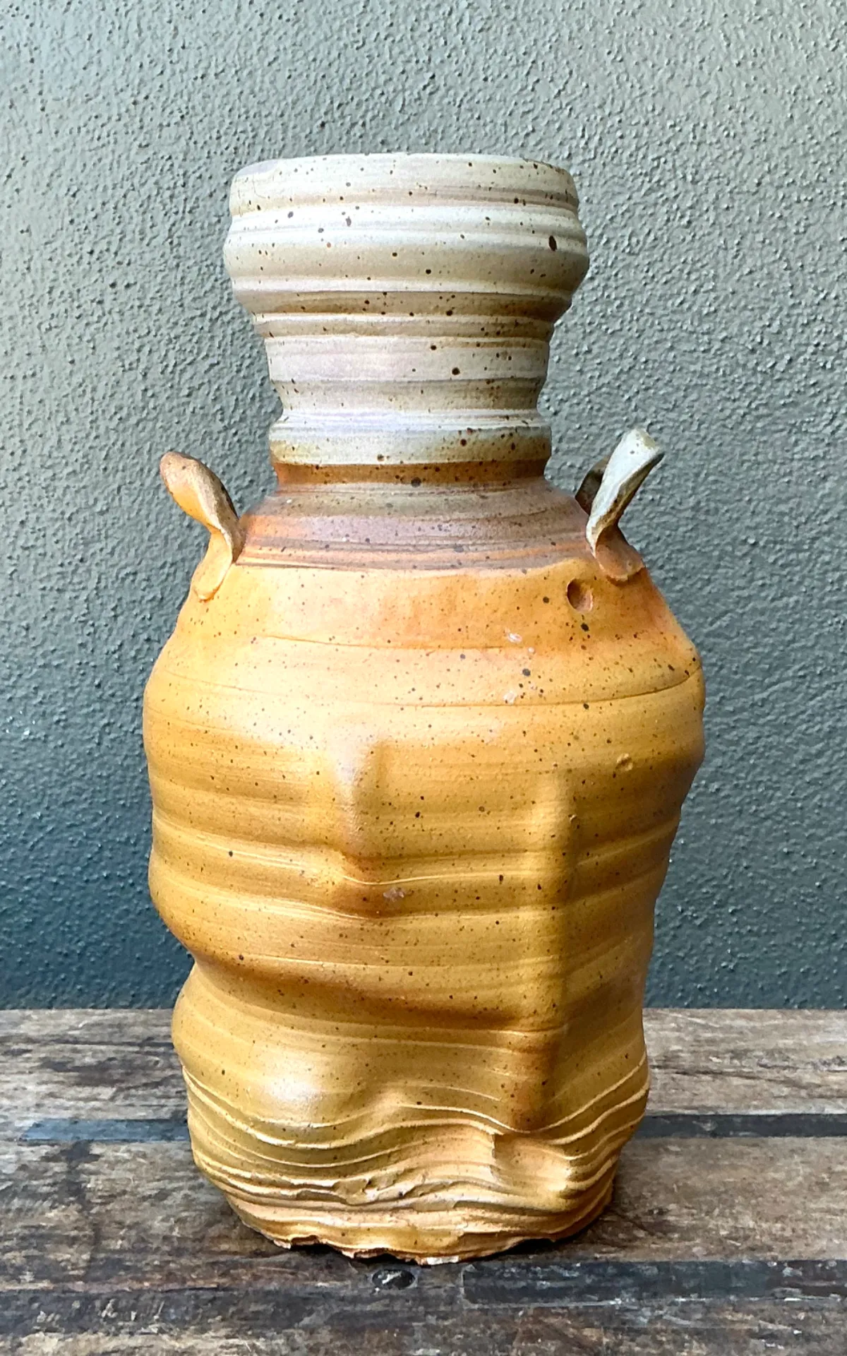 Vintage Handcrafted Studio Pottery Vase — additional photo 5
