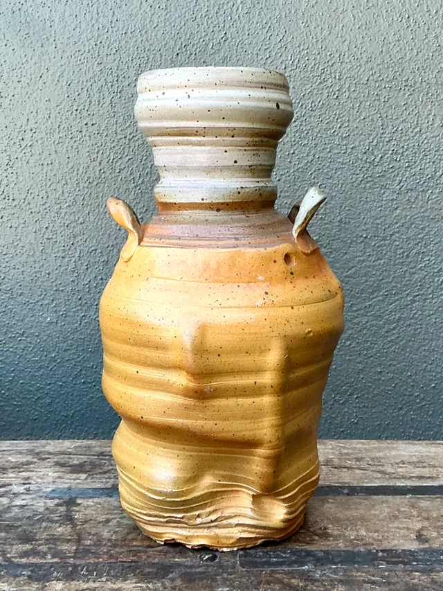 Vintage Handcrafted Studio Pottery Vase — additional photo 5