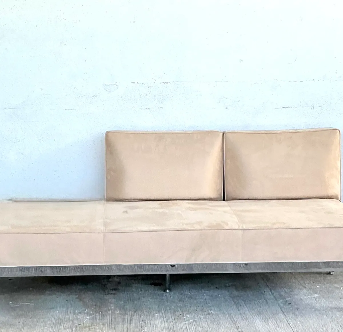 Vintage Chrome and Fabric Daybed — additional photo 7