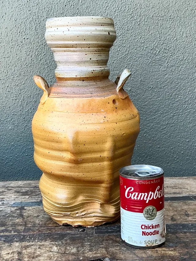 Vintage Handcrafted Studio Pottery Vase — additional photo 6