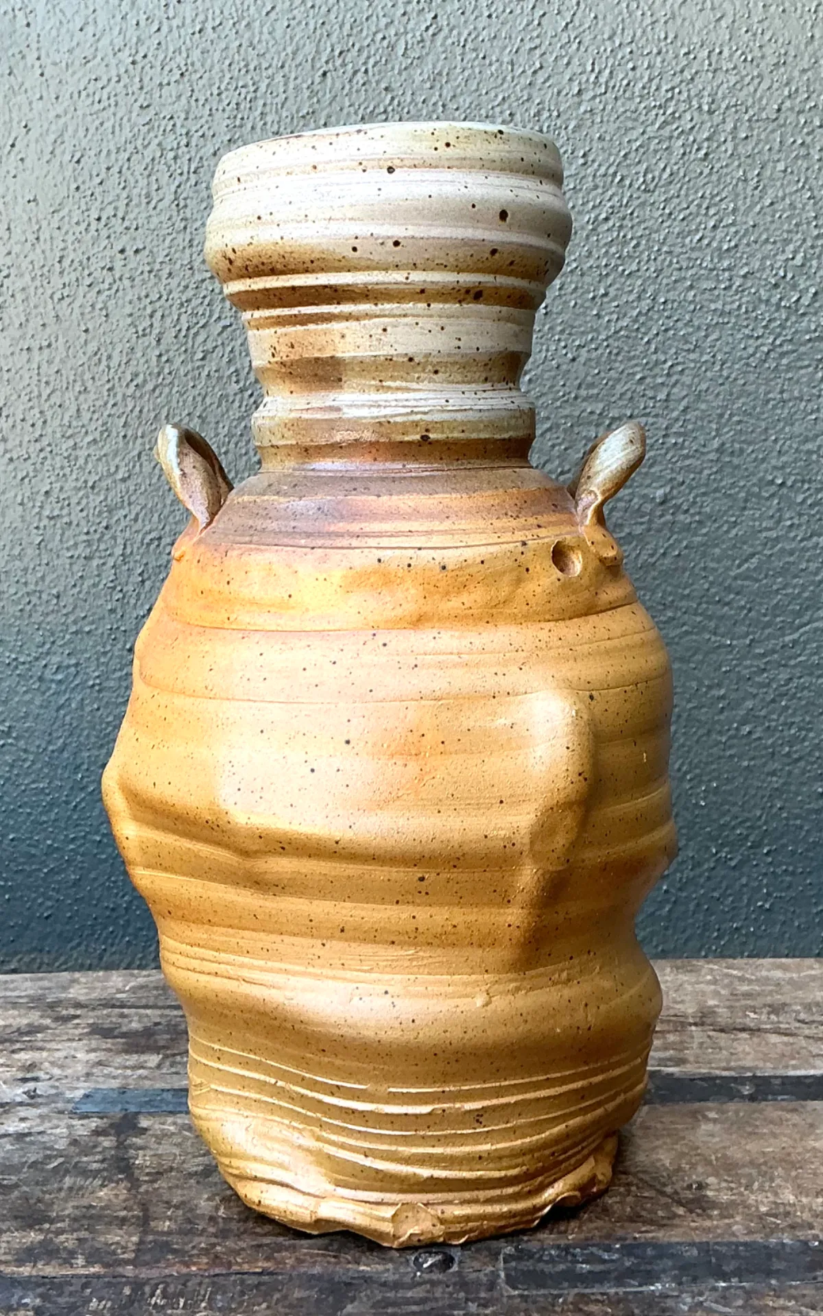 Vintage Handcrafted Studio Pottery Vase