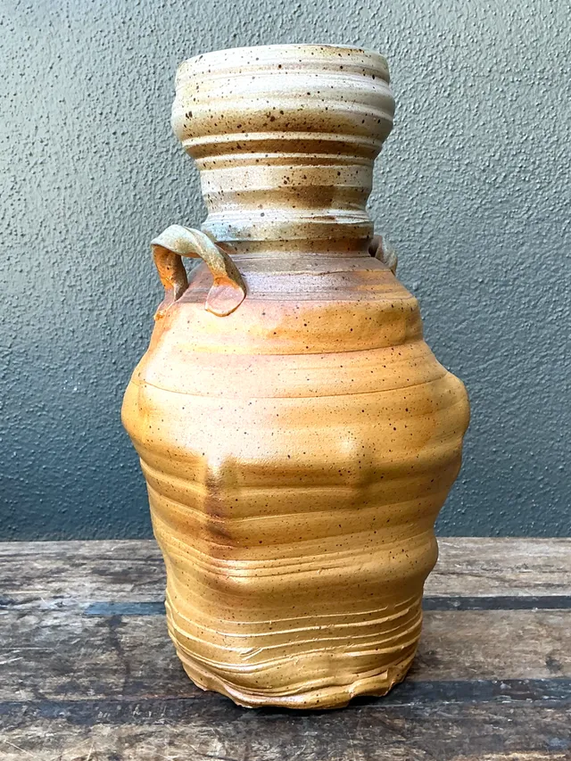Vintage Handcrafted Studio Pottery Vase — additional photo 3