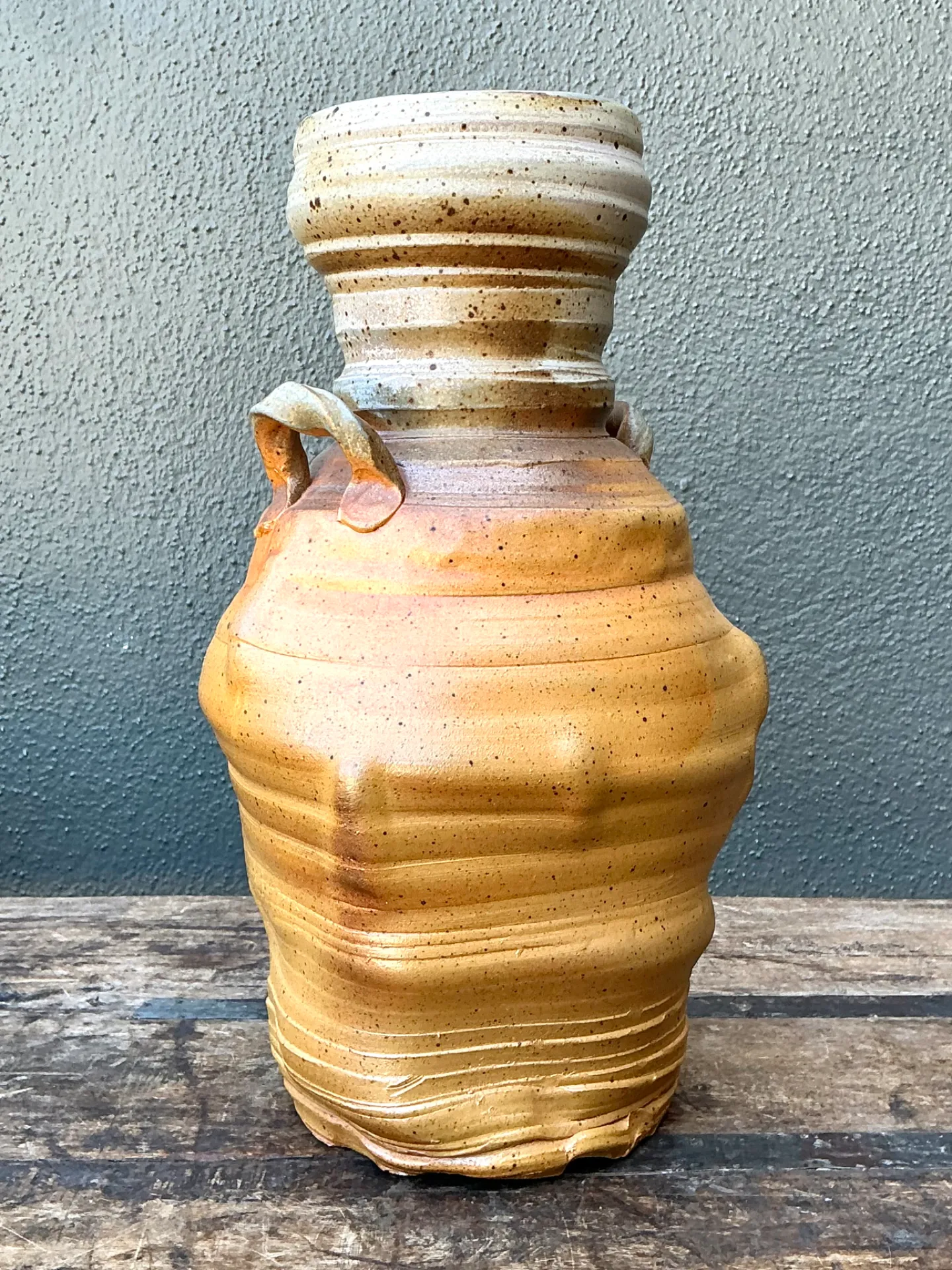 Vintage Handcrafted Studio Pottery Vase — additional photo 4