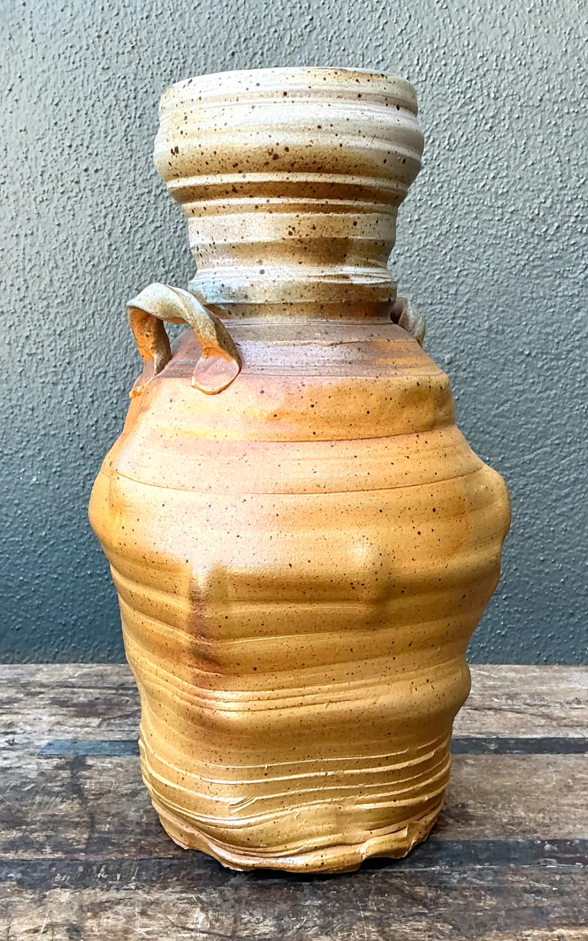 Vintage Handcrafted Studio Pottery Vase — additional photo 4