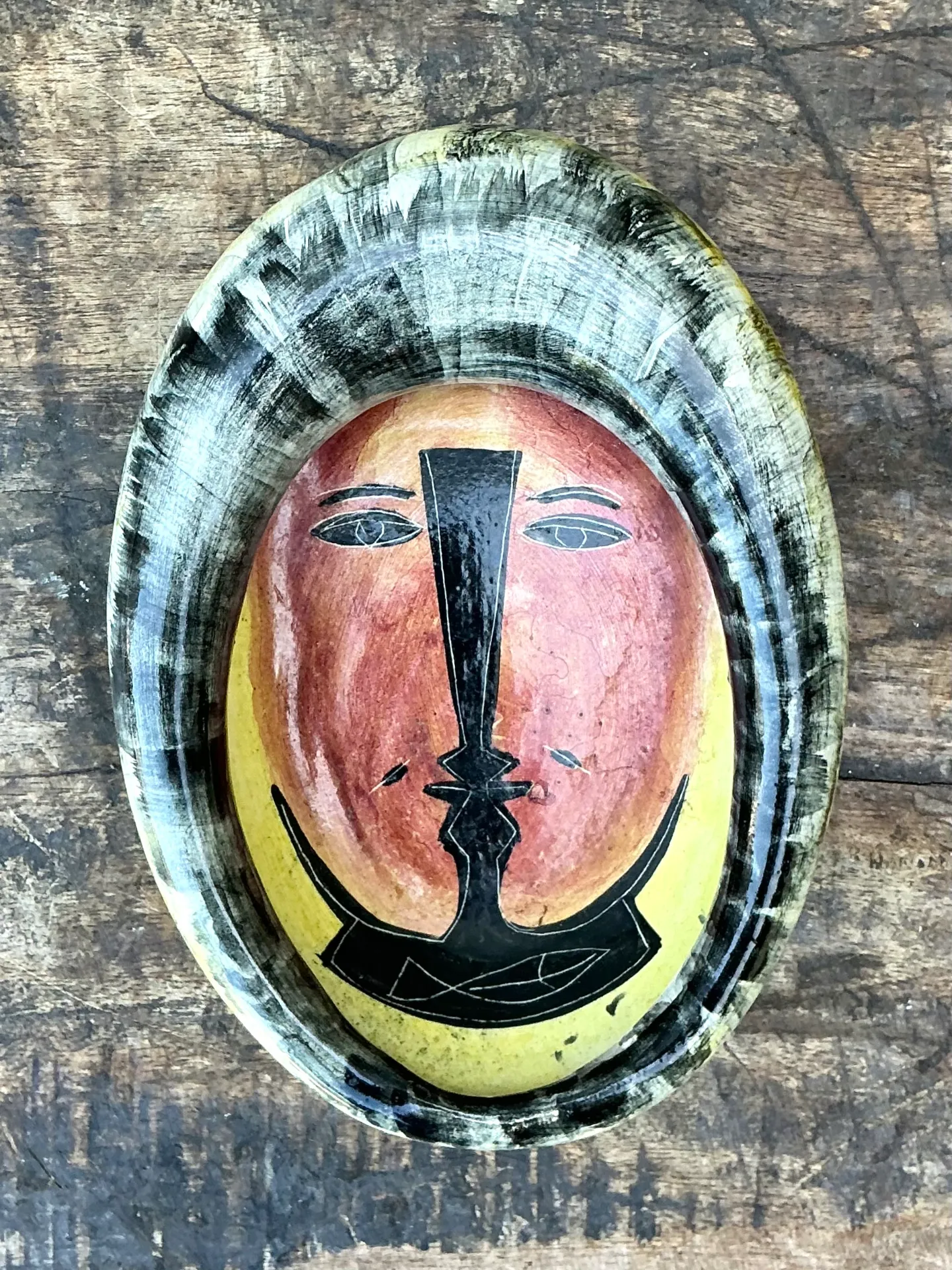 Vintage Mexican Ceramic Decorative Bowl — additional photo 5