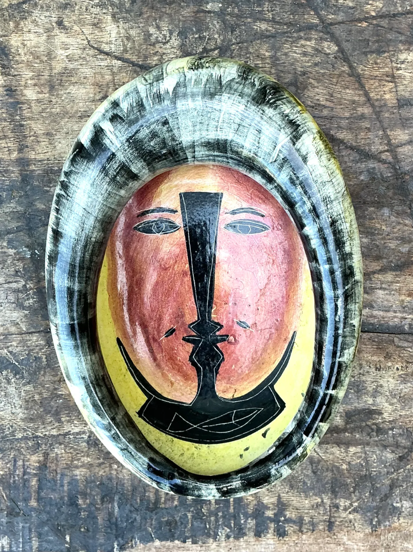 Vintage Mexican Ceramic Decorative Bowl — additional photo 7