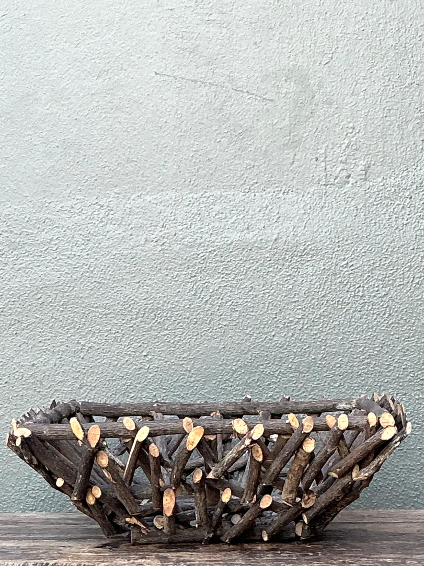 Vintage Twig Centerpiece Bowl — additional photo 1