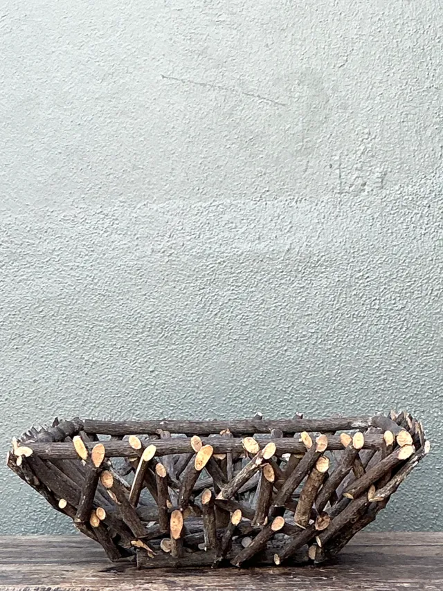 Vintage Twig Centerpiece Bowl — additional photo 1