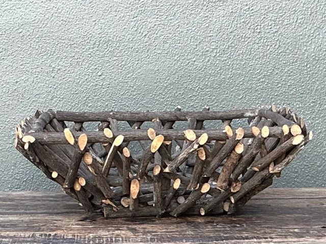 Vintage Twig Centerpiece Bowl — additional photo 3