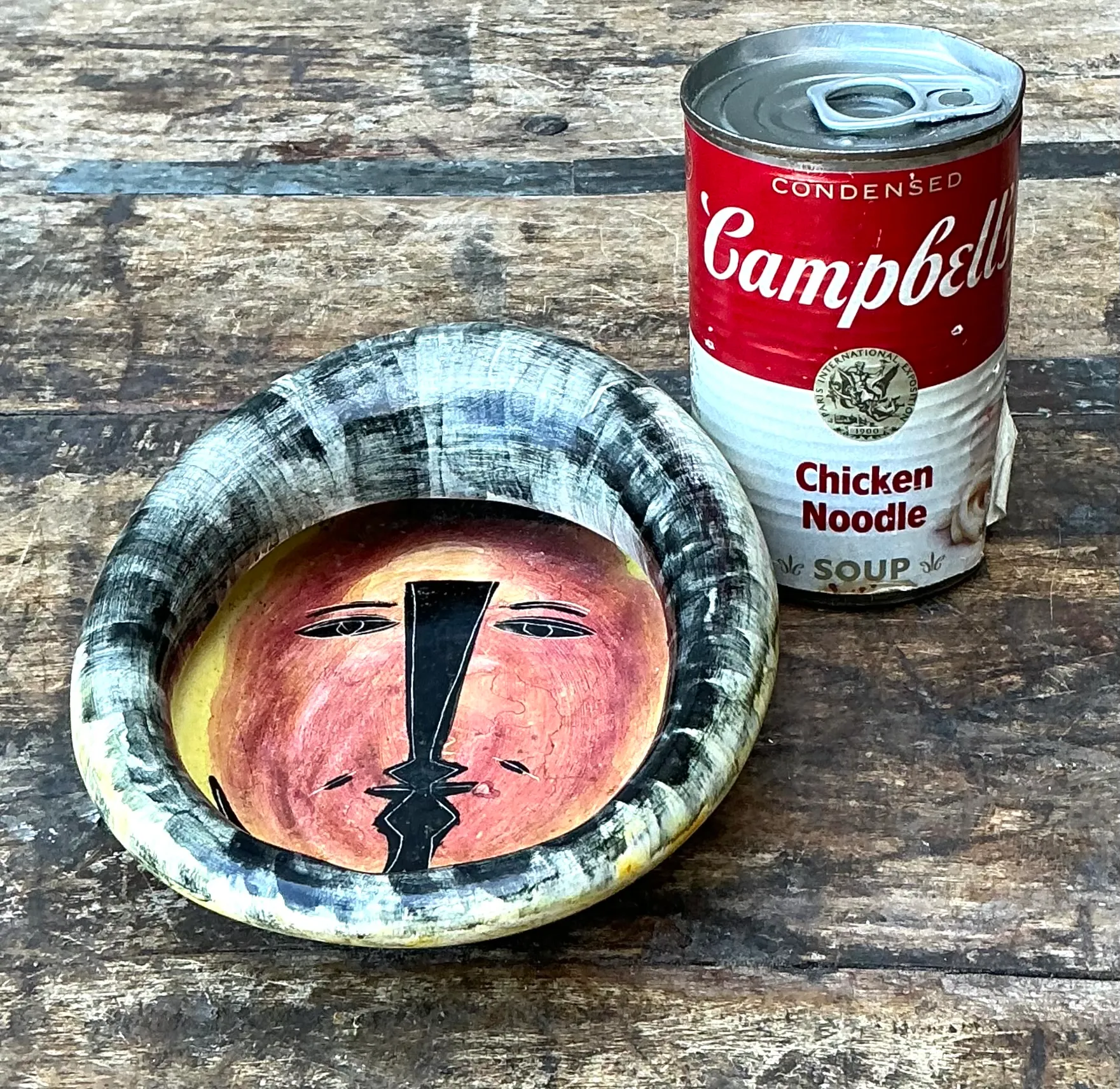 Vintage Mexican Ceramic Decorative Bowl — additional photo 6