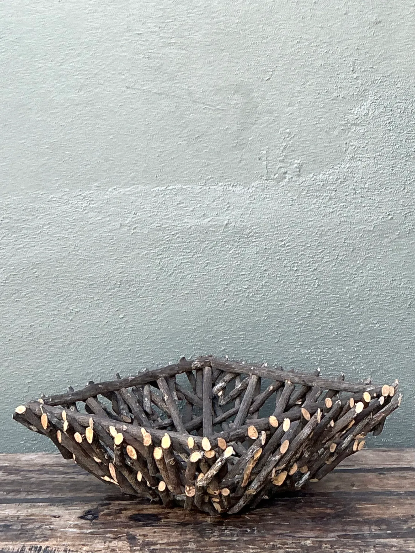 Vintage Twig Centerpiece Bowl — additional photo 2