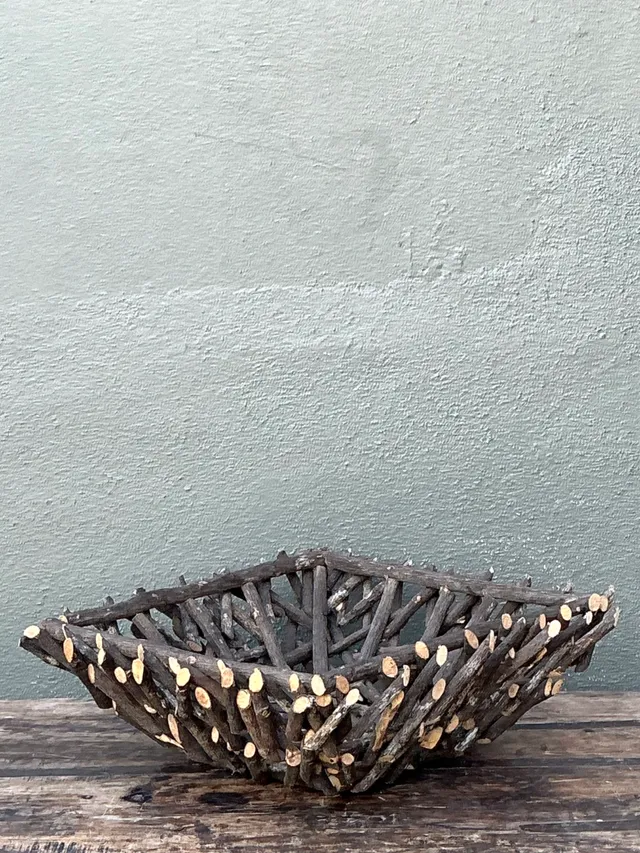 Vintage Twig Centerpiece Bowl — additional photo 2